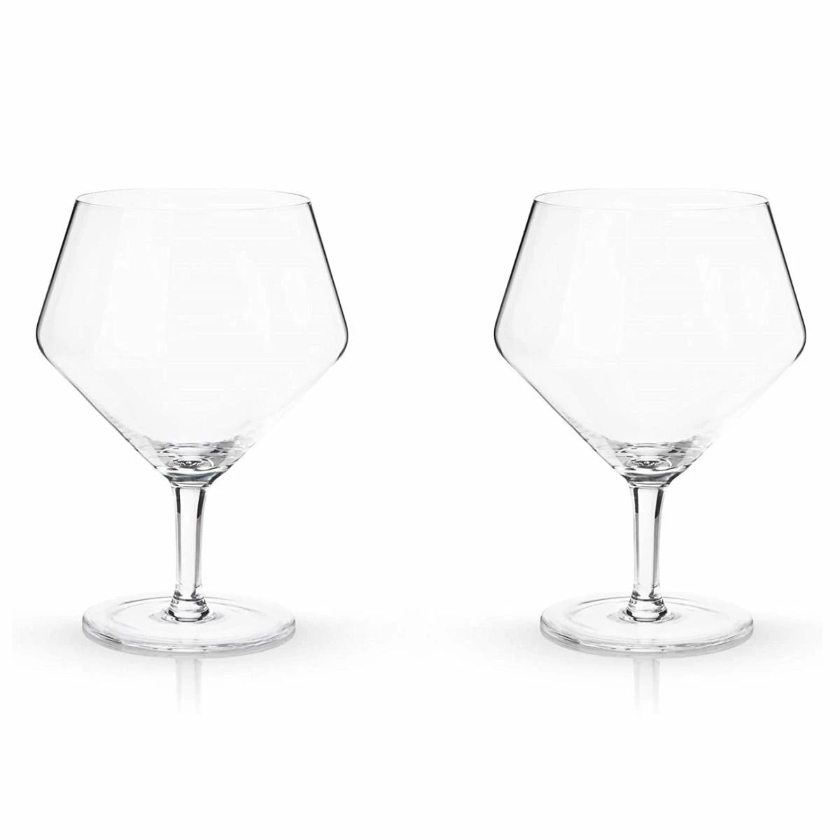 Viski® Angled Crystal Gin & Tonic Glasses 2 Viski® Angled Crystal Gin & Tonic Glasses - Image 2