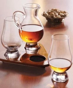 Stolzle Glencairn Crystal Whiskey Flight Tray Set With Pitcher 8 Stolzle Glencairn Crystal Whiskey Flight Tray Set With Pitcher -Cheap Dinnerware Store glencairn whiskey tasting set 355 54 31 10 800x800 1