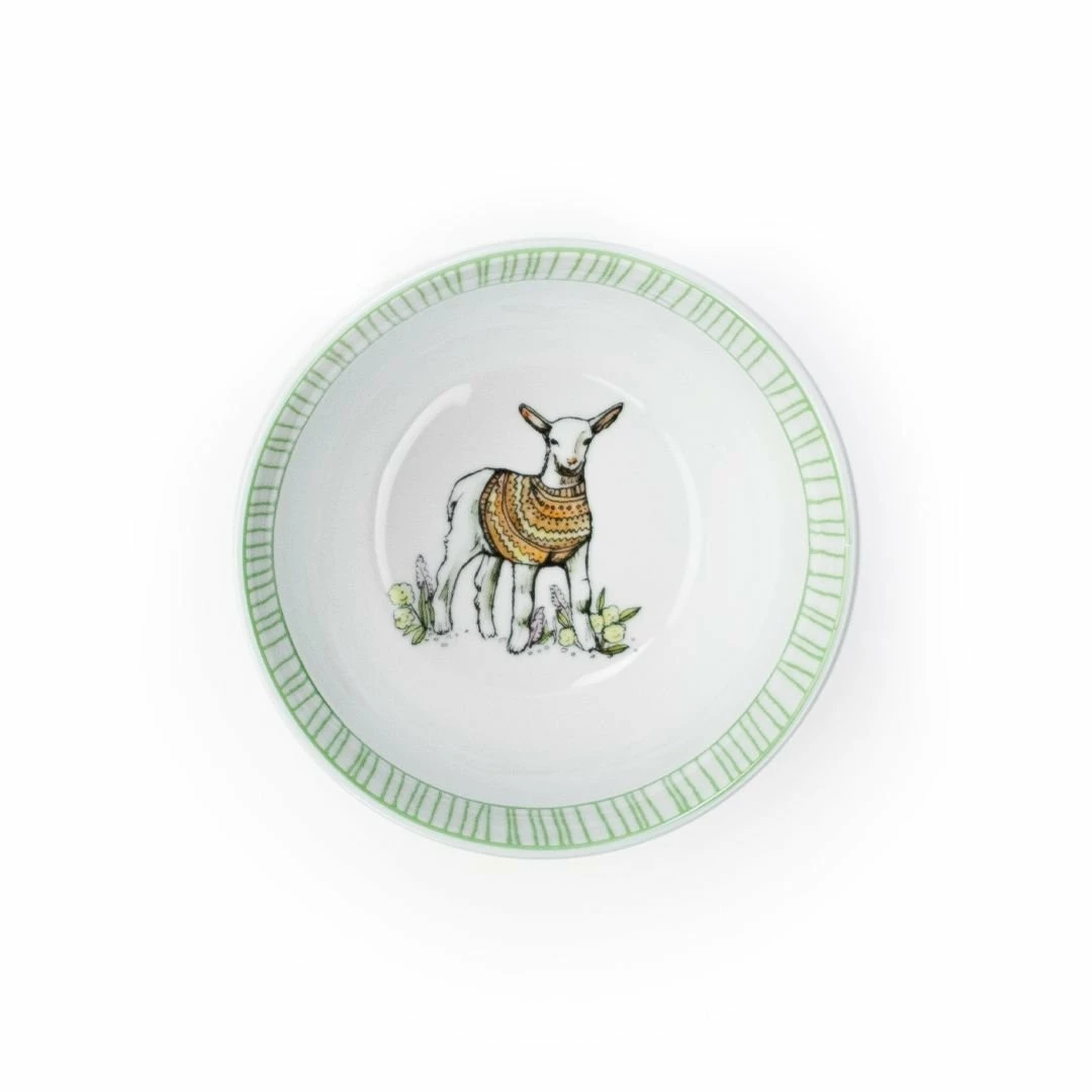 Everything Kitchens Barnyard Baby Animals 28-Piece Dinnerware Set | "Caprine Caper Goats" - Kid 6 Everything Kitchens Barnyard Baby Animals 28-Piece Dinnerware Set | "Caprine Caper Goats" - Kid - Image 6
