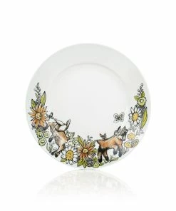 Everything Kitchens Barnyard Baby Animals 16-Piece Dinnerware Set With Mugs | "Caprine Caper Goats" - Kid 8 Everything Kitchens Barnyard Baby Animals 16-Piece Dinnerware Set With Mugs | "Caprine Caper Goats" - Kid -Cheap Dinnerware Store goat9inchplate 1