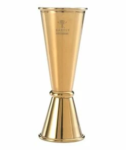 Mercer Barfly Deluxe Set | Gold Plated -Cheap Dinnerware Store gold jigger delux