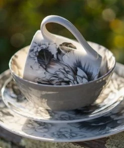 BIA Cordon Bleu 16 Oz. Cereal Bowl | Grey Peony -Cheap Dinnerware Store grey peony life 1