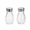 TableCraft 2oz Salt & Pepper Shakers | Beehive Glass