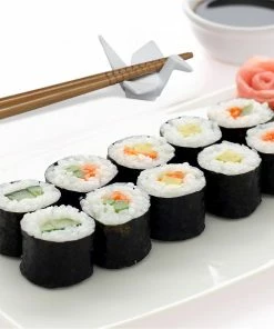 Harold Import Co.'s Helen's Asian Kitchen Peace Crane Chopstick Rest -Cheap Dinnerware Store hic helens asian kitchen peace crane chopstick rest 97078 image3