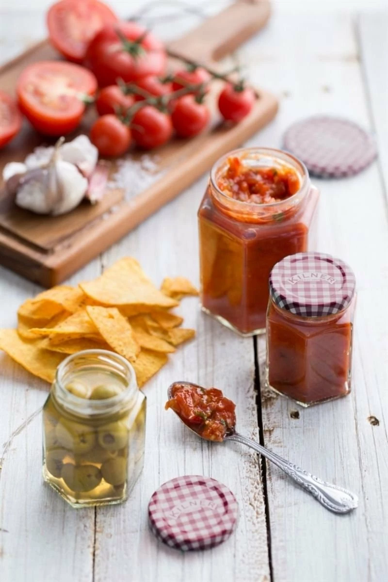 Kilner Twist Top Hexagonal Jar (Red) | 2oz 2 Kilner Twist Top Hexagonal Jar (Red) | 2oz - Image 2