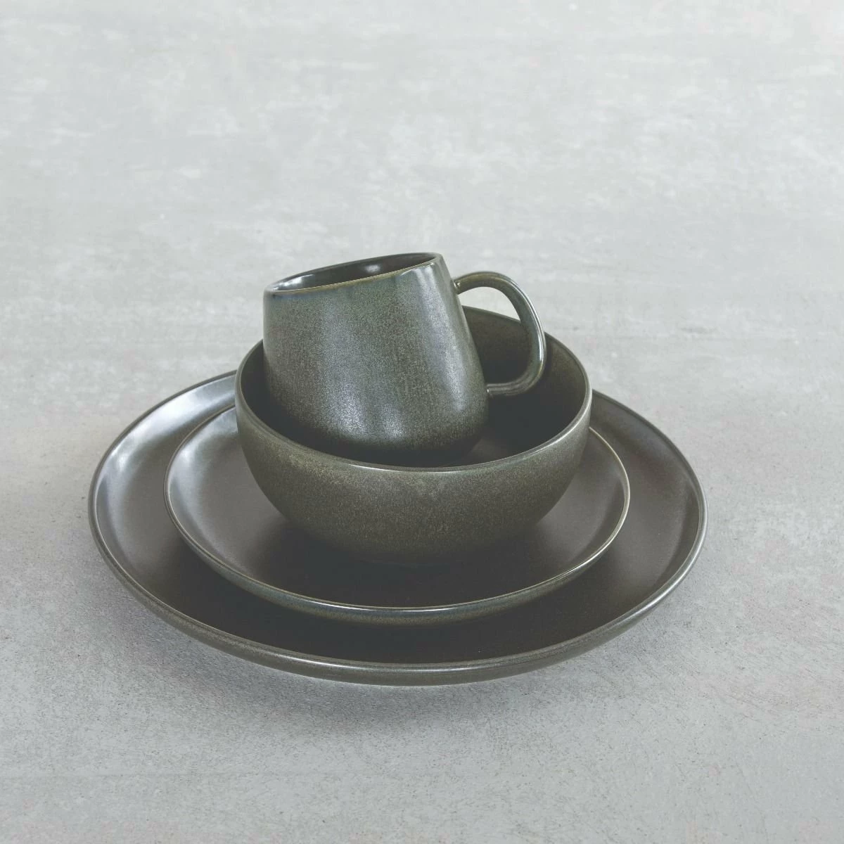 Fortessa Sound Forest 8.5" Coupe Pasta Bowl | Green 3 Fortessa Sound Forest 8.5" Coupe Pasta Bowl | Green - Image 3