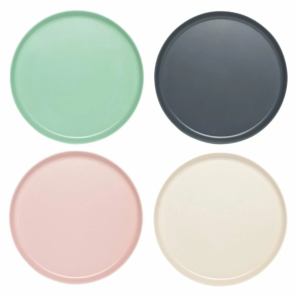 Danica Brands Now Designs By Danica Planta 10" Dinner Plates (Set Of 4) | Tranquil 1 Danica Brands Now Designs By Danica Planta 10" Dinner Plates (Set Of 4) | Tranquil