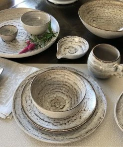 Carmel Ceramica Truffle Spoon Rest -Cheap Dinnerware Store lifestyle2 11