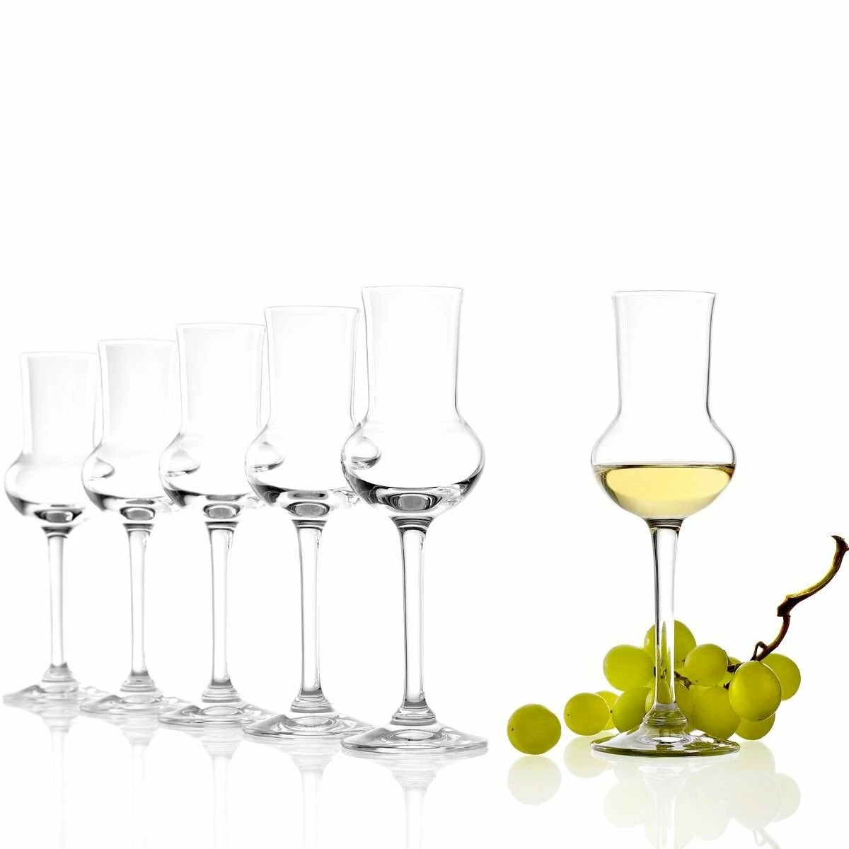 Stolzle 2.75oz Professional Crystal Grappa Glasses | Set Of 6 2 Stolzle 2.75oz Professional Crystal Grappa Glasses | Set Of 6 - Image 2