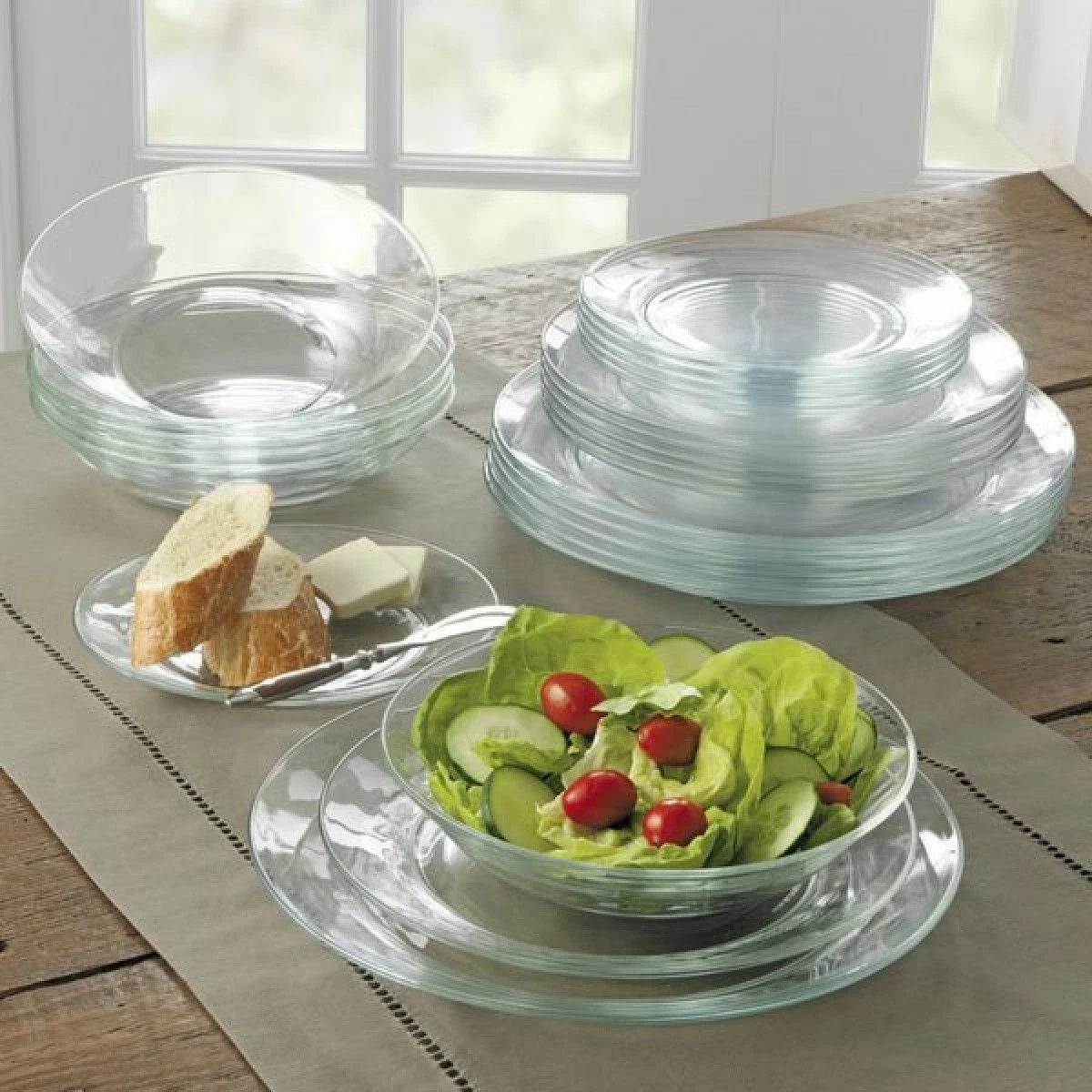 Duralex Lys 9.25" Dinner Plates | Set Of 6 6 Duralex Lys 9.25" Dinner Plates | Set Of 6 - Image 6