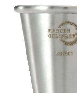 Mercer Barfly 20ml X 40ml Japanese Style Jigger | Stainless Steel -Cheap Dinnerware Store m37001 barfly stainless steel jigger 20ml 40ml closeup