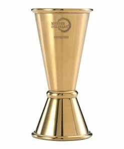Mercer Barfly 20ml X 40ml Japanese Style Jigger | Gold Plated