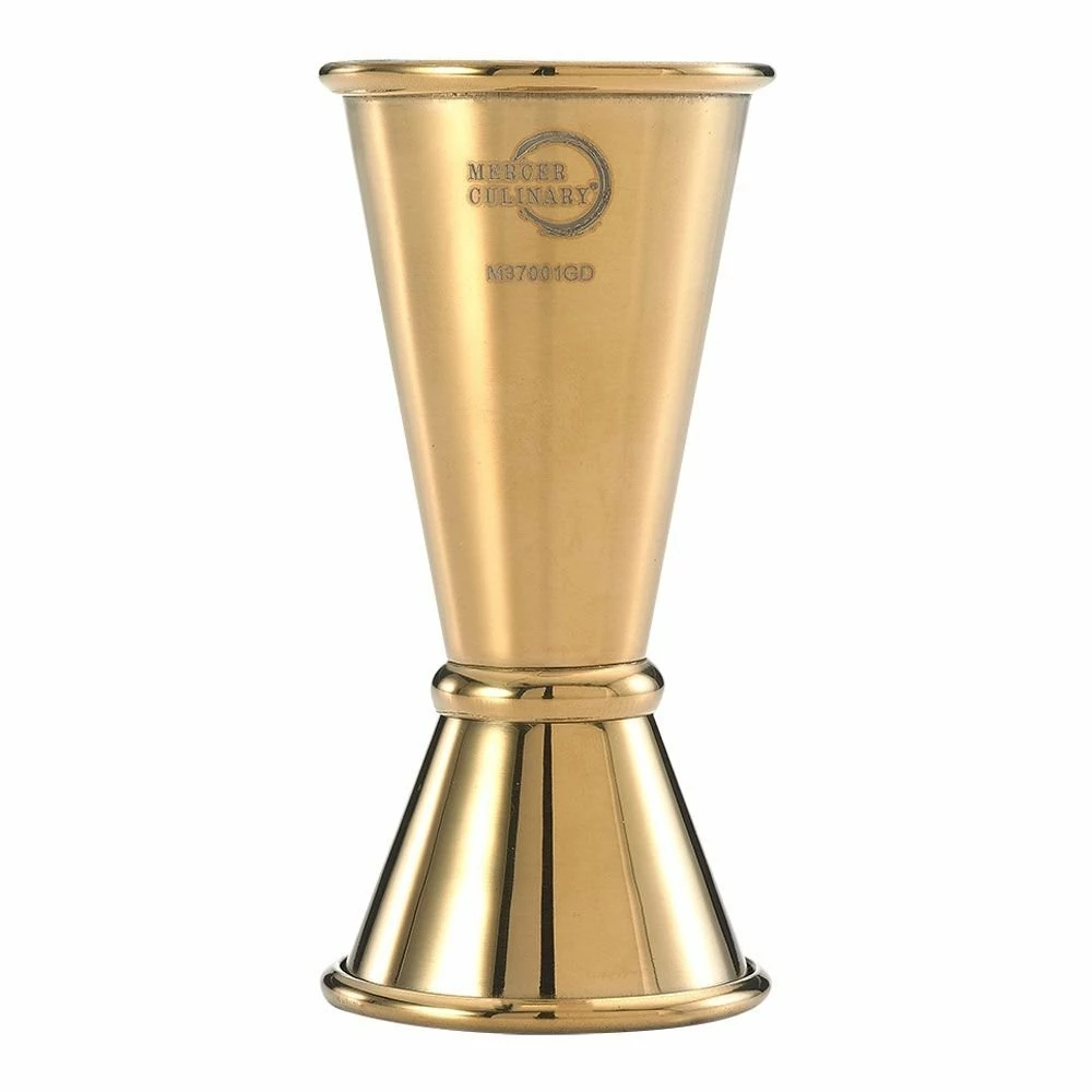 Mercer Barfly 20ml X 40ml Japanese Style Jigger | Gold Plated 1 Mercer Barfly 20ml X 40ml Japanese Style Jigger | Gold Plated