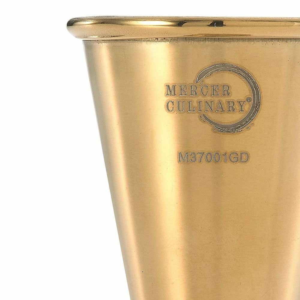 Mercer Barfly 20ml X 40ml Japanese Style Jigger | Gold Plated 3 Mercer Barfly 20ml X 40ml Japanese Style Jigger | Gold Plated - Image 3