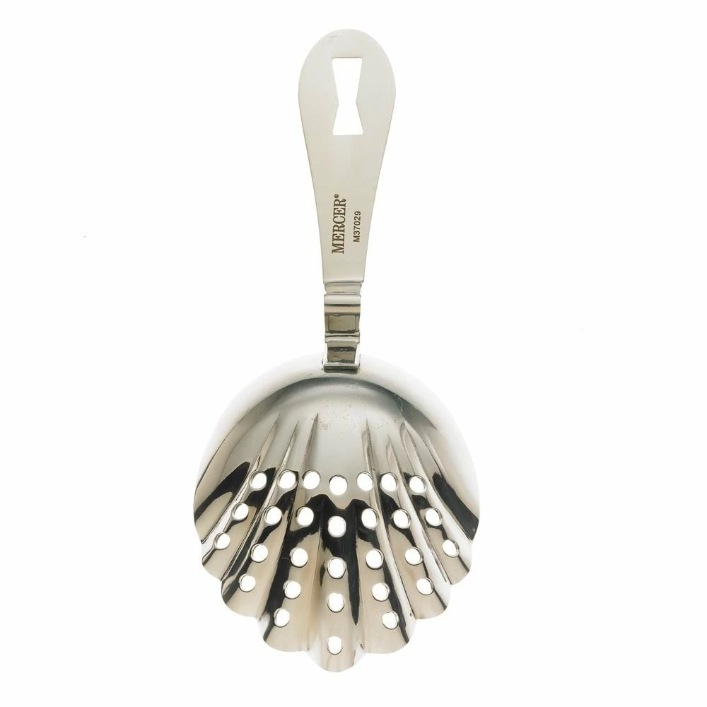 Mercer Barfly Scalloped Julep Strainer | Stainless Steel - Image 3