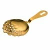 Mercer Barfly Scalloped Julep Strainer | Gold Plated