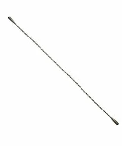 Mercer Barfly 17" Stainless Steel Double Ended Stirrer | Gun Metal Black