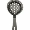 Mercer Barfly Classic Hawthorne Spring Bar Strainer | Gun Metal Black
