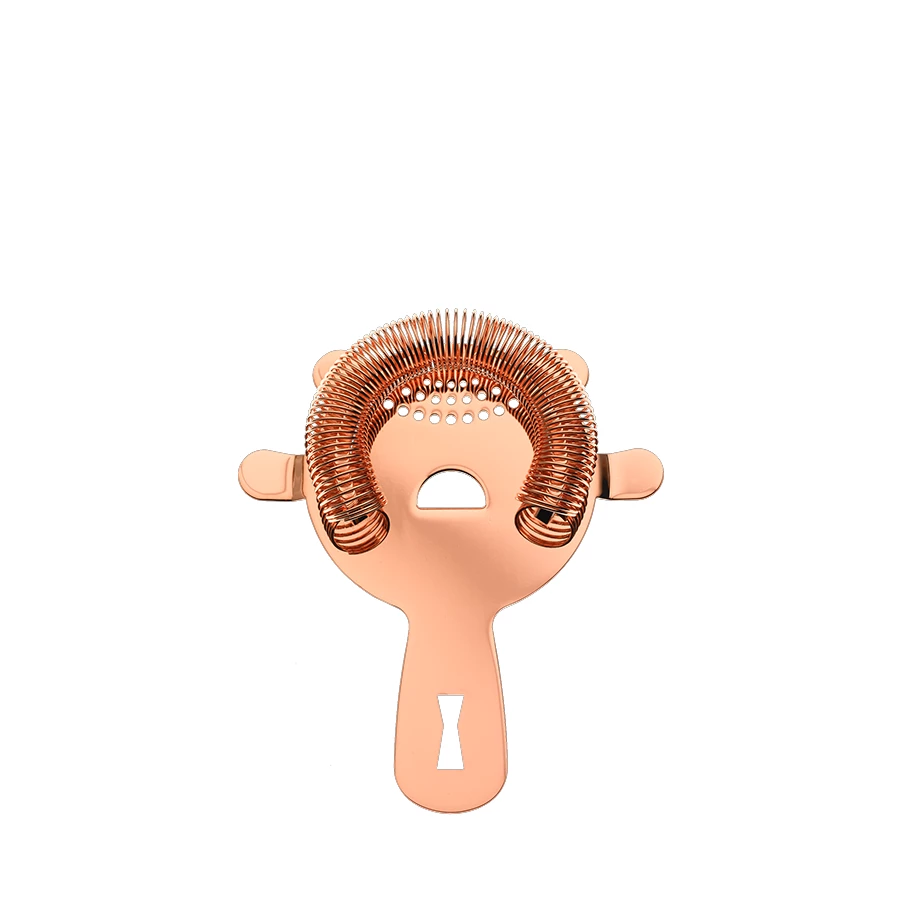 Mercer Barfly 4 Prong Heavy-Duty Spring Bar Strainer | Copper Plated 1 Mercer Barfly 4 Prong Heavy-Duty Spring Bar Strainer | Copper Plated