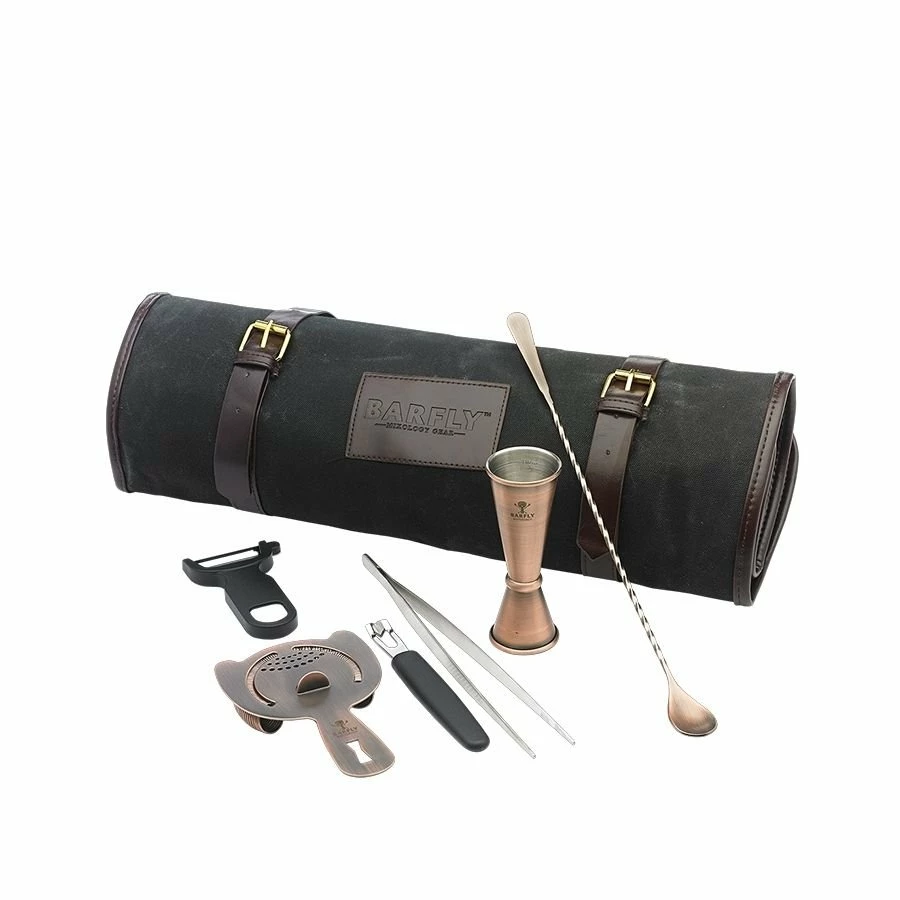 Mercer Barfly Essentials Set | Antique Copper 1 Mercer Barfly Essentials Set | Antique Copper