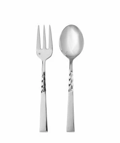 Fortessa Wrought 2-Piece Serving Set | Stainless Steel