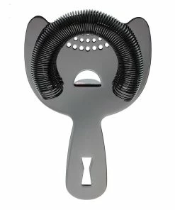 Mercer Barfly Heavy Duty Spring Bar Cocktail Strainer | Gun Metal Black