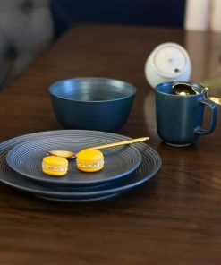 Everything Kitchens Modern Colorful Neutrals - Rippled Matte Dinnerware Collection -Cheap Dinnerware Store matte4 1