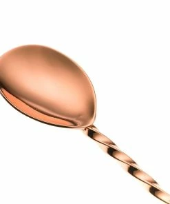 Mercer Barfly 11.8" Bar Spoon With Muddler | Copper Plated 6 Mercer Barfly 11.8" Bar Spoon With Muddler | Copper Plated -Cheap Dinnerware Store mercer barfly 11.8in copper plated bar spoon with muddler m37018cp image3