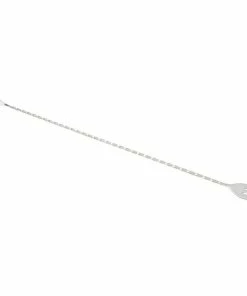 Mercer Barfly 19.6" Bar Spoon With Fork | Stainless Steel