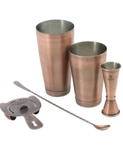 Mercer Barfly Basic Set | Antique Copper