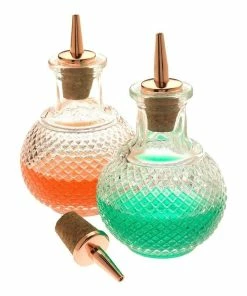 Mercer Barfly Stainless Steel Dasher Tops - Set Of 3 | Copper 5 Mercer Barfly Stainless Steel Dasher Tops - Set Of 3 | Copper -Cheap Dinnerware Store mercer barfly copper plated dasher tops set of 3