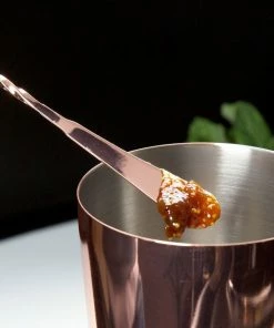 Mercer Barfly 13.2" Japanese-Style Bar Spoon | Copper Plated -Cheap Dinnerware Store mercer barfly copper plated japanese style bar spoon blending