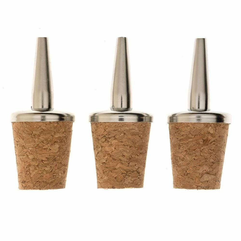 Mercer Barfly Stainless Steel Dasher Tops - Set Of 3 1 Mercer Barfly Stainless Steel Dasher Tops - Set Of 3