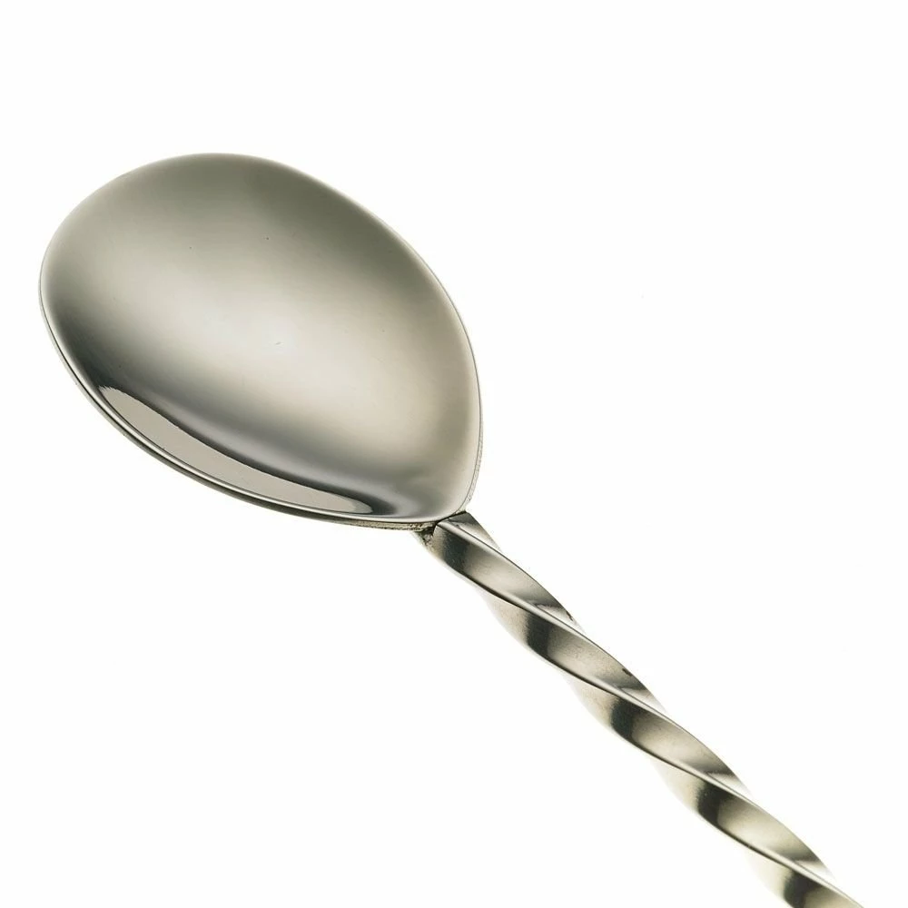 Mercer Barfly 11.8" Bar Spoon With Muddler | Stainless Steel 3 Mercer Barfly 11.8" Bar Spoon With Muddler | Stainless Steel - Image 3