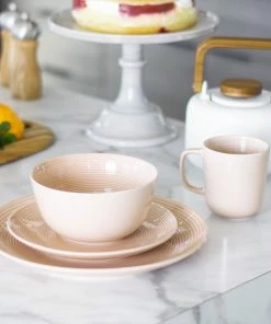 Everything Kitchens Modern Colorful Neutrals - Rippled 6" Bowls (Set Of 4) - Glazed | Blush Pink 7 Everything Kitchens Modern Colorful Neutrals - Rippled 6" Bowls (Set Of 4) - Glazed | Blush Pink -Cheap Dinnerware Store modern ripple glazed squares 0012 dsc0068 3