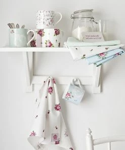 Royal Albert New Country Roses Collection Modern Casual Mugs (Set Of 4) | Pink, Polka Rose, Polka Blue & Rose Confetti -Cheap Dinnerware Store mugset4