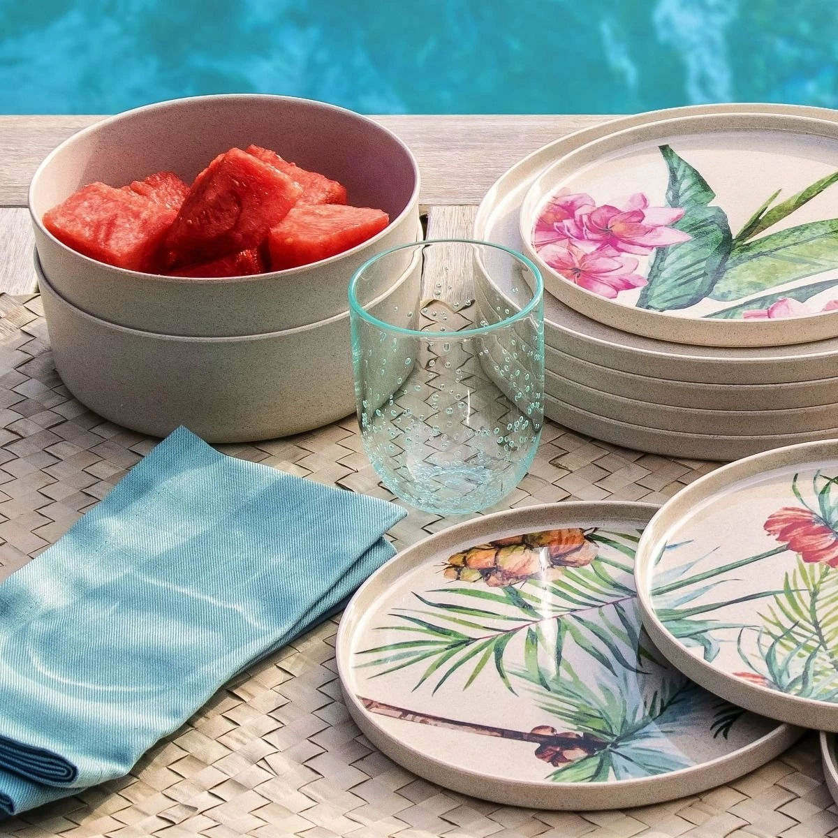 TarHong Retreat Pottery 7.3" Bowl | Natural 2 TarHong Retreat Pottery 7.3" Bowl | Natural - Image 2