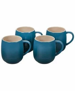 Le Creuset 13oz Heritage Mugs (Set Of 4) | Deep Teal
