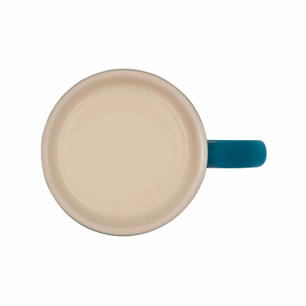 Le Creuset 14oz Mug | Deep Teal 3 Le Creuset 14oz Mug | Deep Teal - Image 3