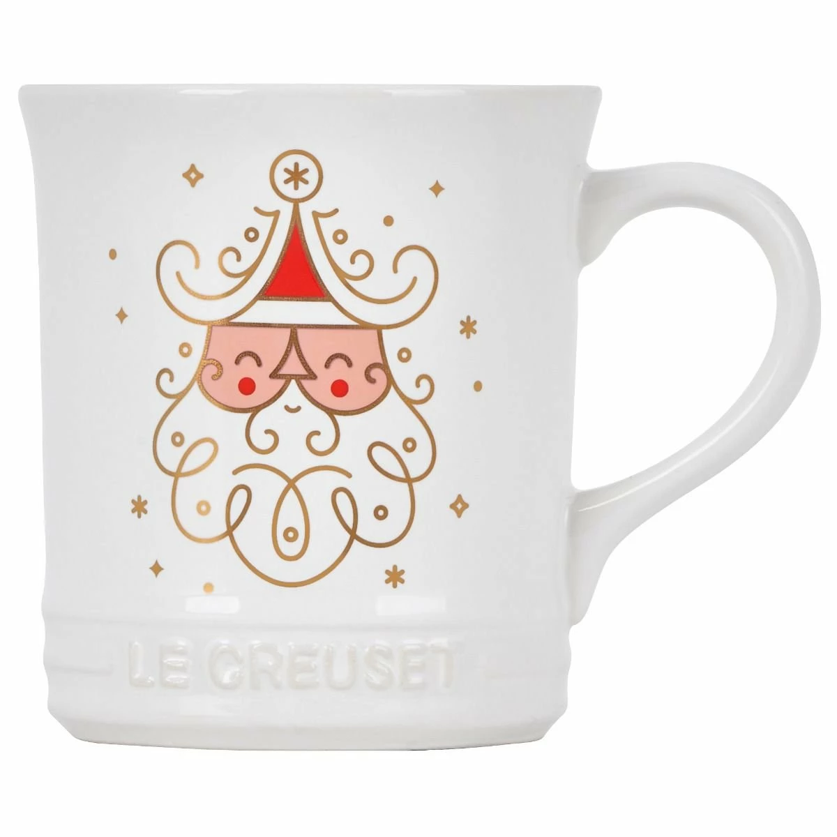 Le Creuset 14oz Mug | Noel (Santa #1) 2 Le Creuset 14oz Mug | Noel (Santa #1) - Image 2