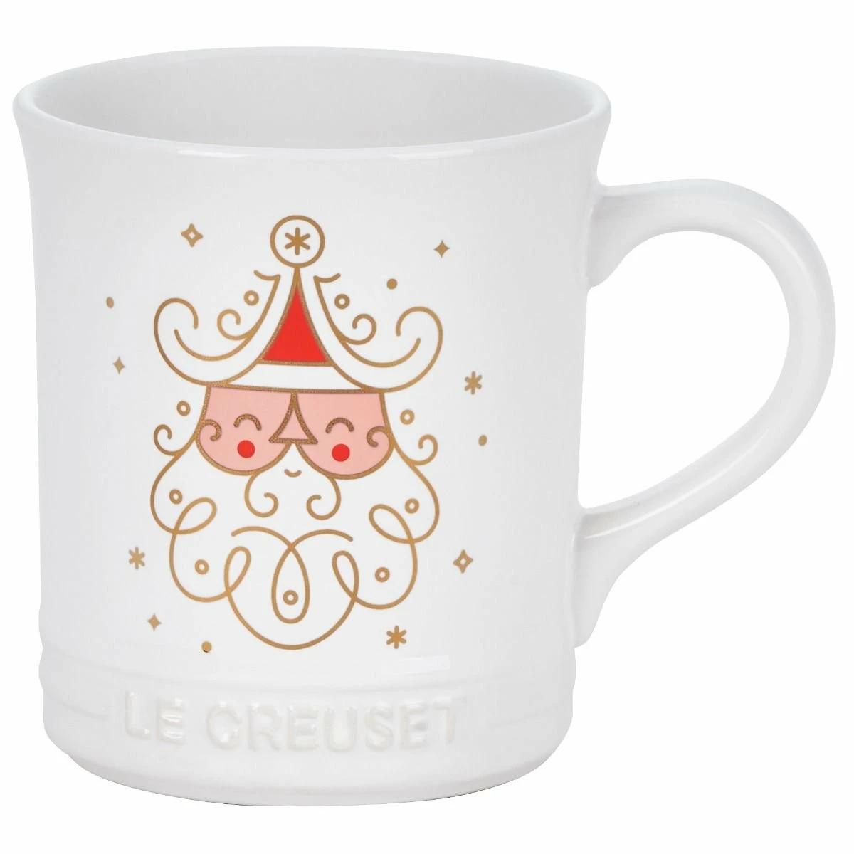 Le Creuset 14oz Mug | Noel (Santa #1) 1 Le Creuset 14oz Mug | Noel (Santa #1)