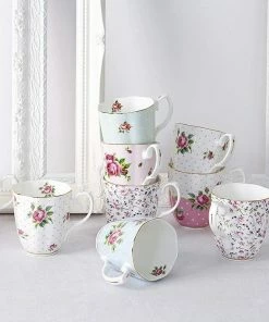 Royal Albert Vintage Collection 13.5oz Mug | Rose Confetti 6 Royal Albert Vintage Collection 13.5oz Mug | Rose Confetti -Cheap Dinnerware Store polkamug5 1