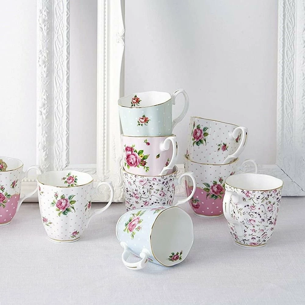 Royal Albert Vintage Collection 13.5oz Mug | Rose Confetti 3 Royal Albert Vintage Collection 13.5oz Mug | Rose Confetti - Image 3