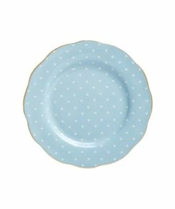 Royal Albert Vintage Collection 8.3" Salad Plate | Polka Blue