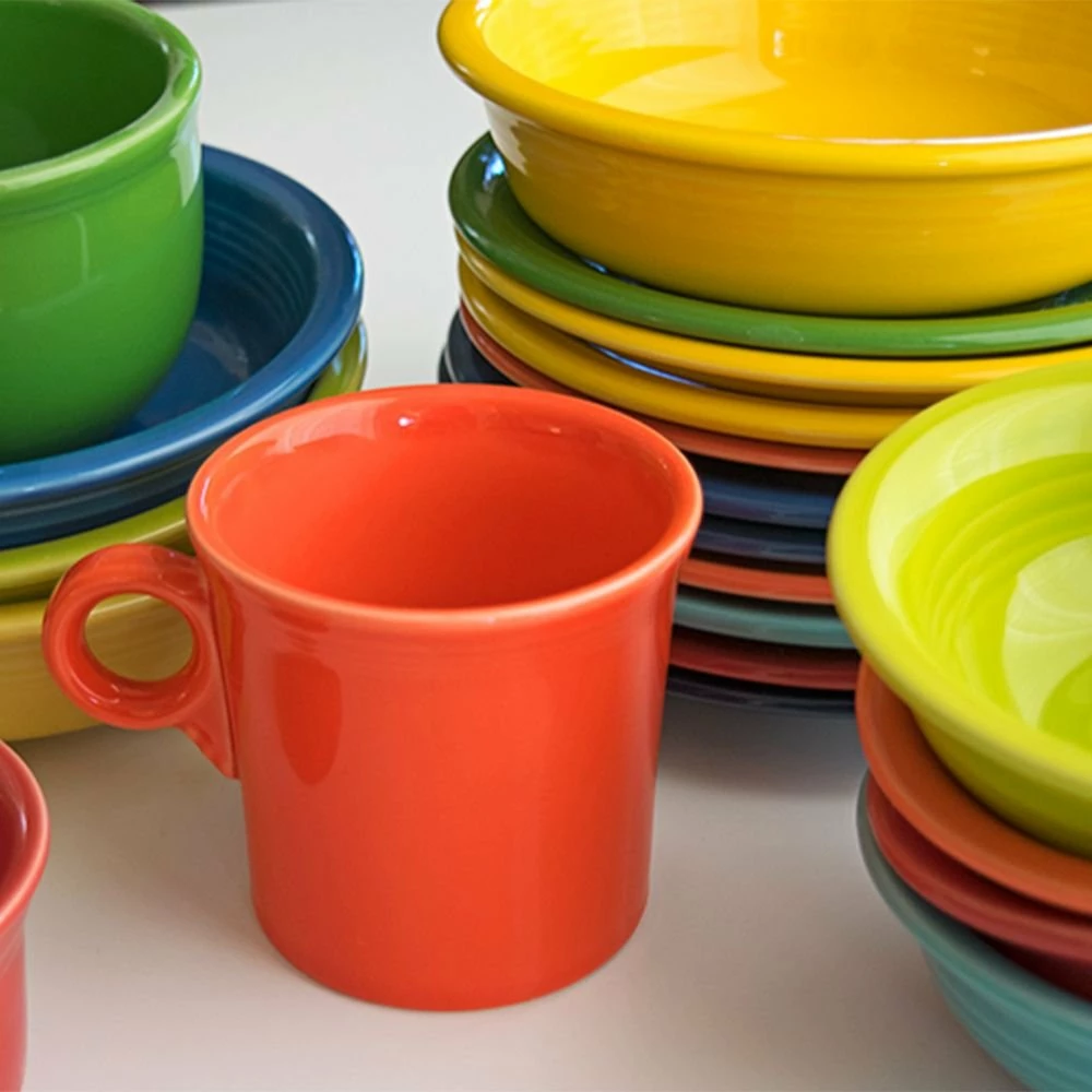 Fiesta® 10.25oz Coffee Mug | Poppy 2 Fiesta® 10.25oz Coffee Mug | Poppy - Image 2