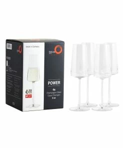 Stolzle 8oz Power Crystal Champagne Flutes | Set Of 4 5 Stolzle 8oz Power Crystal Champagne Flutes | Set Of 4 -Cheap Dinnerware Store power 8 oz. crystal flute 2 1