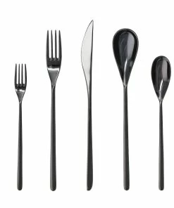 Fortessa Dragonfly 20pc Place Setting | Black