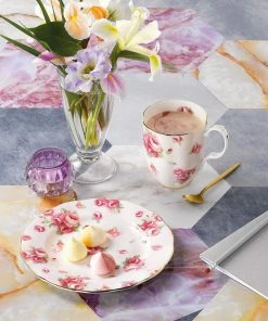 Royal Albert 100 Years 1950-1990 10-Piece Set | Festival, Golden Rose, Poppy, Rose Blush & Bouquet 12 Royal Albert 100 Years 1950-1990 10-Piece Set | Festival, Golden Rose, Poppy, Rose Blush & Bouquet -Cheap Dinnerware Store ra104