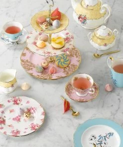 Royal Albert 100 Years 1950-1990 10-Piece Set | Festival, Golden Rose, Poppy, Rose Blush & Bouquet 14 Royal Albert 100 Years 1950-1990 10-Piece Set | Festival, Golden Rose, Poppy, Rose Blush & Bouquet -Cheap Dinnerware Store ra106