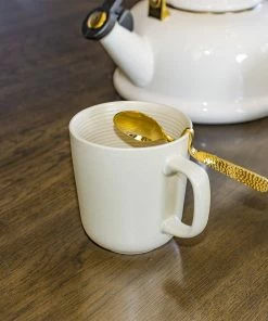 Everything Kitchens Modern Colorful Neutrals - Rippled 16-Piece Dinnerware Set - Matte | Green, Mocha, Charcoal, Ivory -Cheap Dinnerware Store rippled lifestyle squares 0003 ek modern ripple lifestyles 3055 1